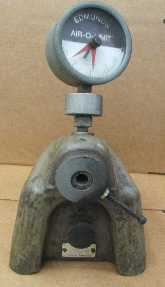 EDMUNDS AIROLIMIT 15B Pneumatic Bore Spindle Gauge Gage Daves Industrial Surplus LLC