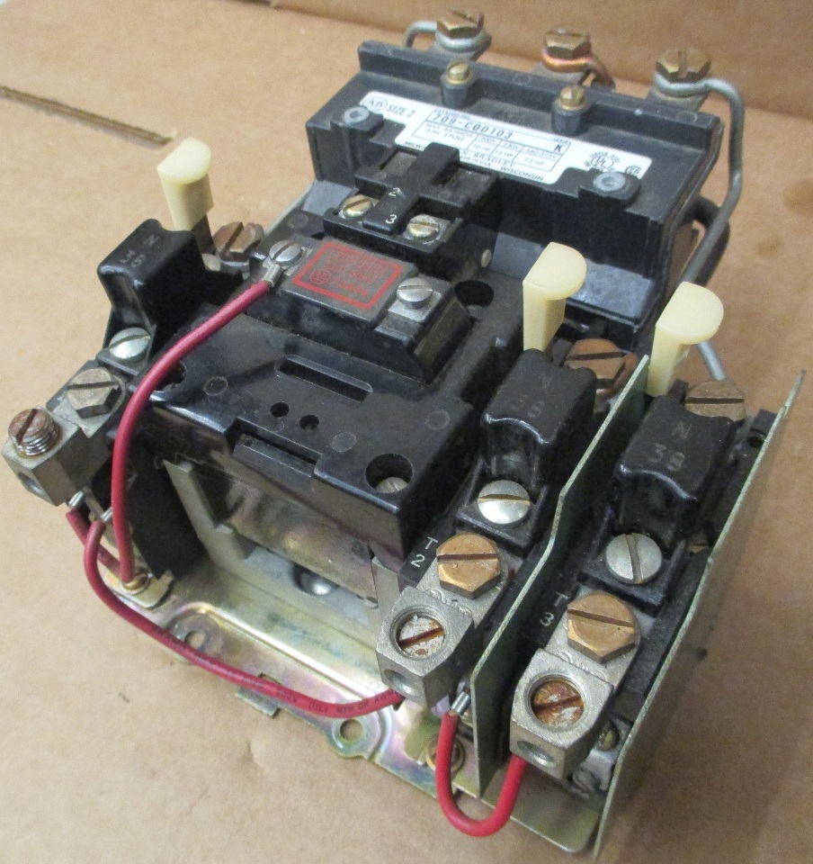 ALLENBRADLEY 709COD103 SER. K MOTOR STARTER 25HP 3PH 3POLE eBay