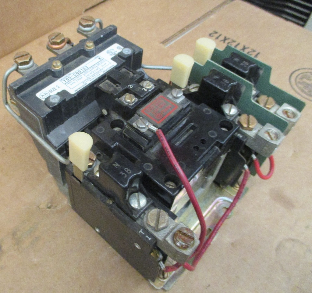 ALLENBRADLEY 709COD103 SER. K MOTOR STARTER 25HP 3PH 3POLE eBay