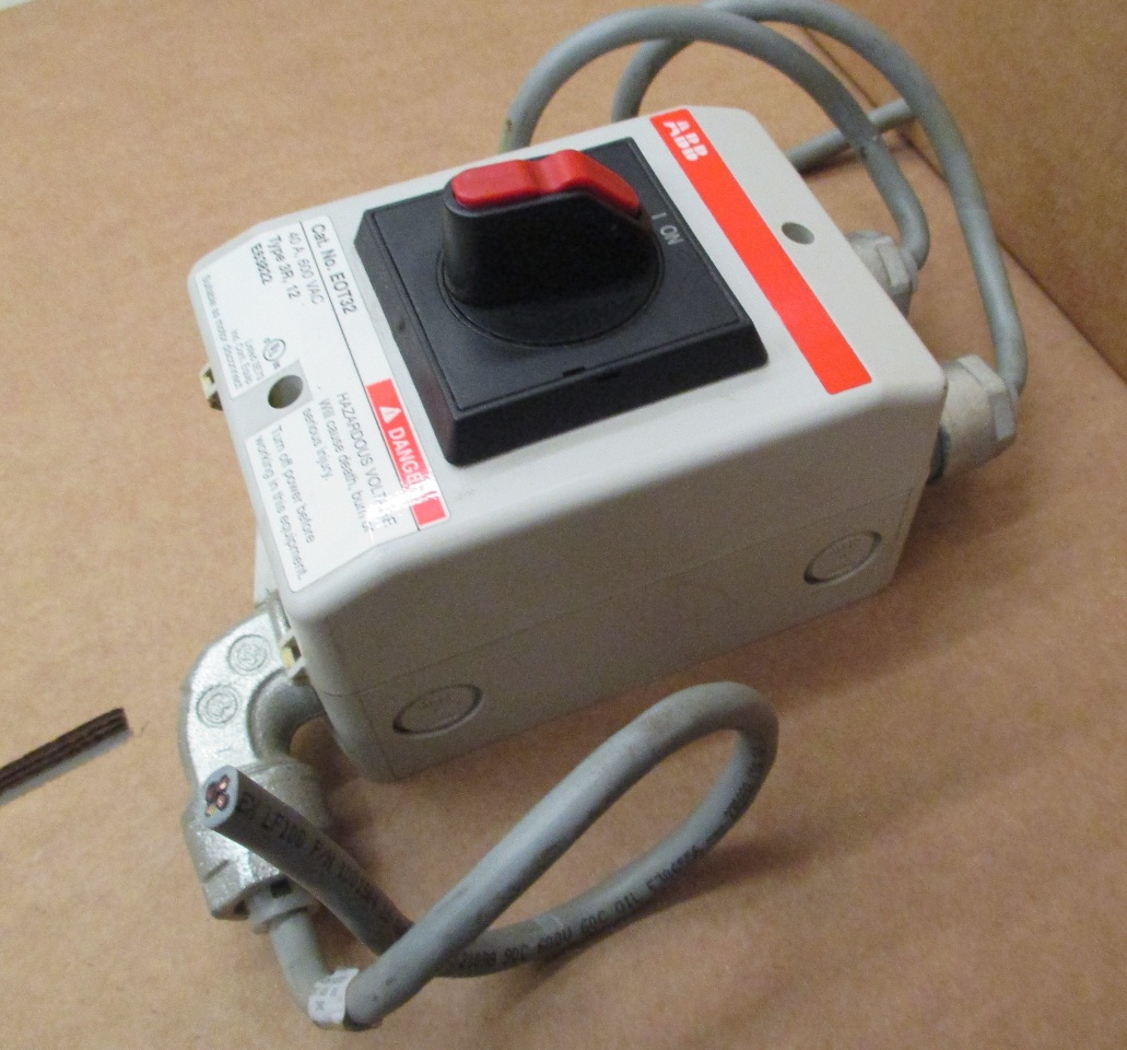 ABB EOT32 Enclosed Disconnect Switch eBay