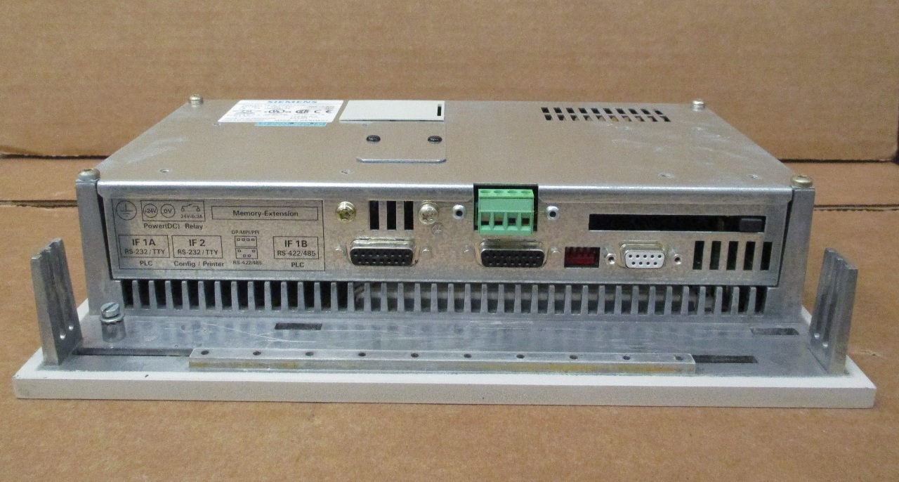 SIEMENS TOUCH OPERATOR PANEL OP27 COLOR 6AV3627-1LK00-1AX0 | Daves ...