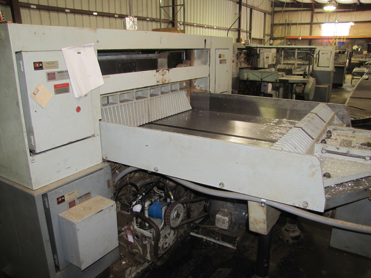 HarrisSeybold Saber IV 58" Papercutter w/ Digi Cut Control 220V 3