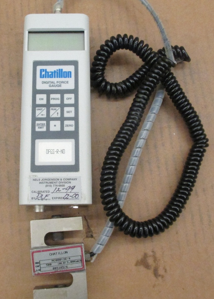 Chatillon Digital Force Gauge Daves Industrial Surplus LLC