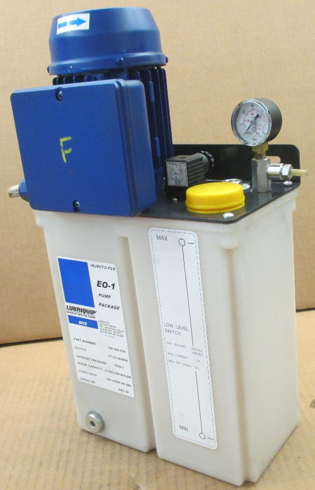 Lubriquip InjectoFlo Pump Package EO1 Daves Industrial Surplus LLC