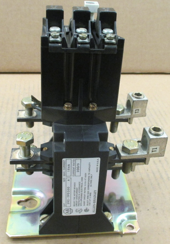 AllenBradley EUTECTIC ALLOY OVERLOAD RELAY 592TPD200 with Overload 592JOV16 Series A Daves
