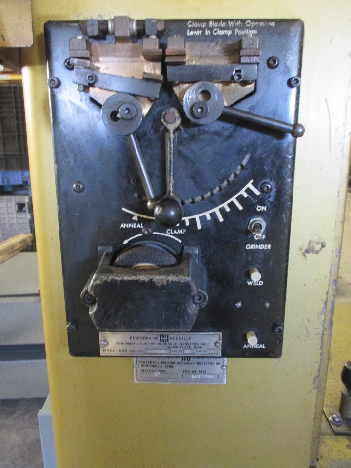 Powermatic 20" Bandsaw Model 87 w/Blade Welder/Grinder Wired 480V with