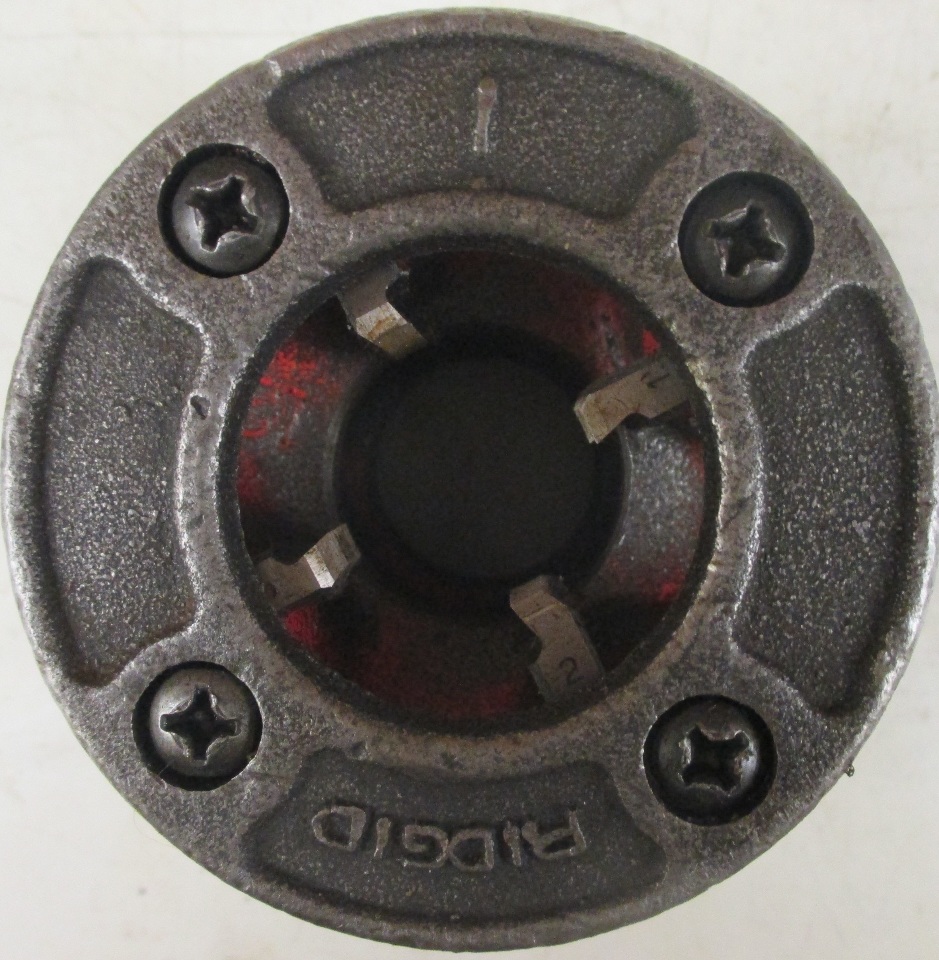 Rigid pipe threader Die set 2in, 1 1/2in, 1 1/4in, 1in, and 3/4in eBay