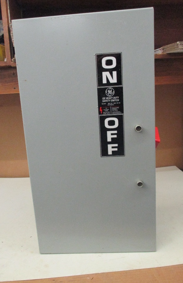 GE safety switch THN3363JCL Model 10 100amp 600Vac/250Vdc eBay
