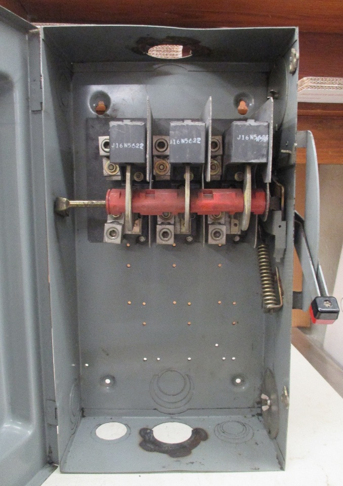 Square D HU364 Series D2 Disconnect 200amp 600V.AC non fusible eBay