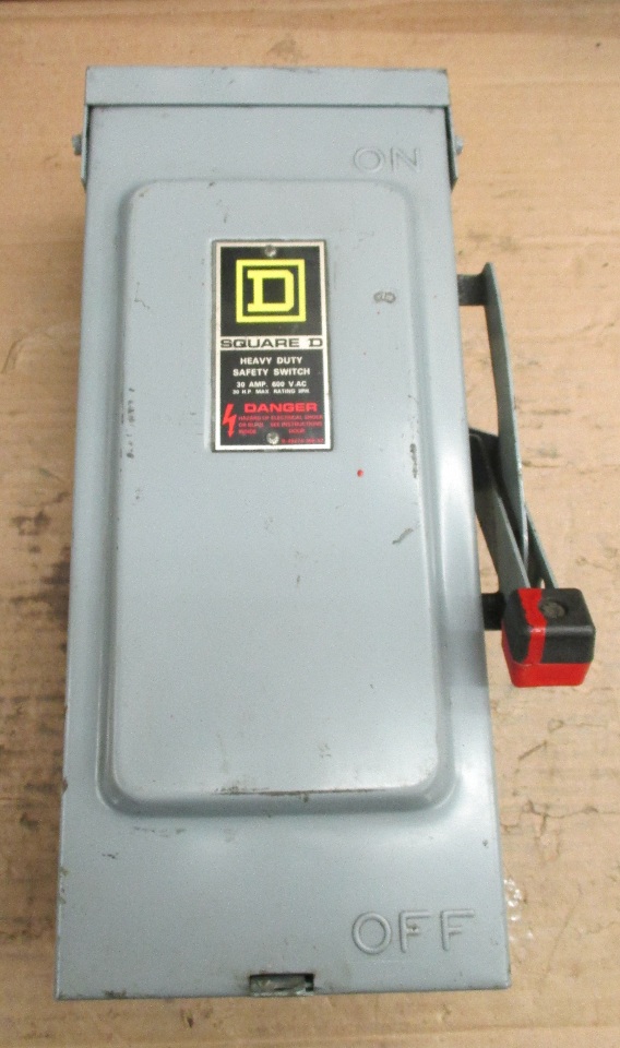 Square D Safety Switch HU361RB Daves Industrial Surplus LLC