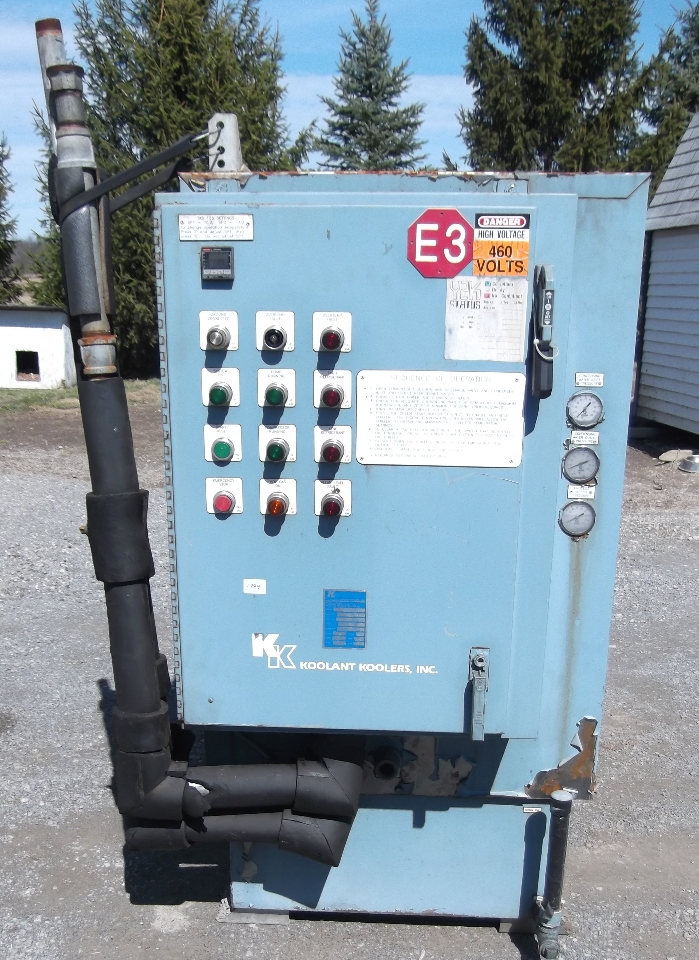 Koolant Koolers Inc. Chiller HCW 10,000PR-NF-WHR 10 HP 460 Volts