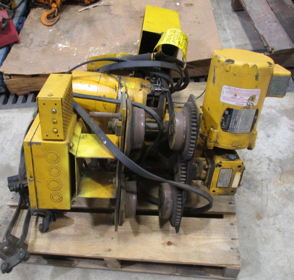 Budgit 2 Ton Chain Hoist with Motor Driven Trolley Cat. 900823 Model