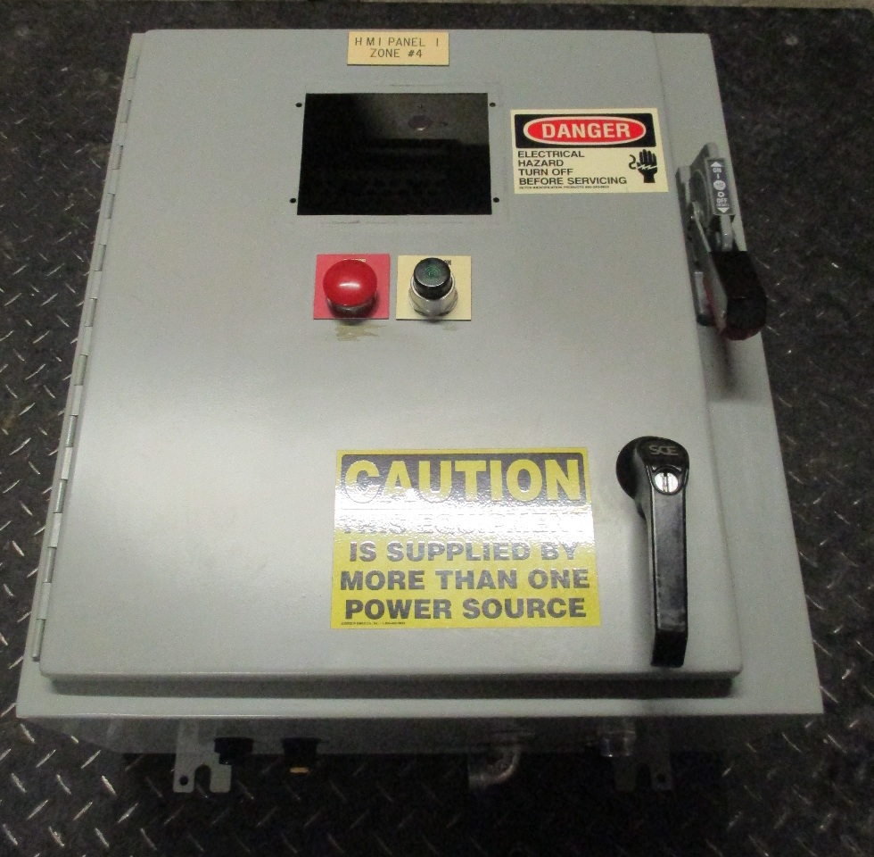 SCE Type 12 Industrial Control Panel Enclosure 21 x 12 x 24; with Allen