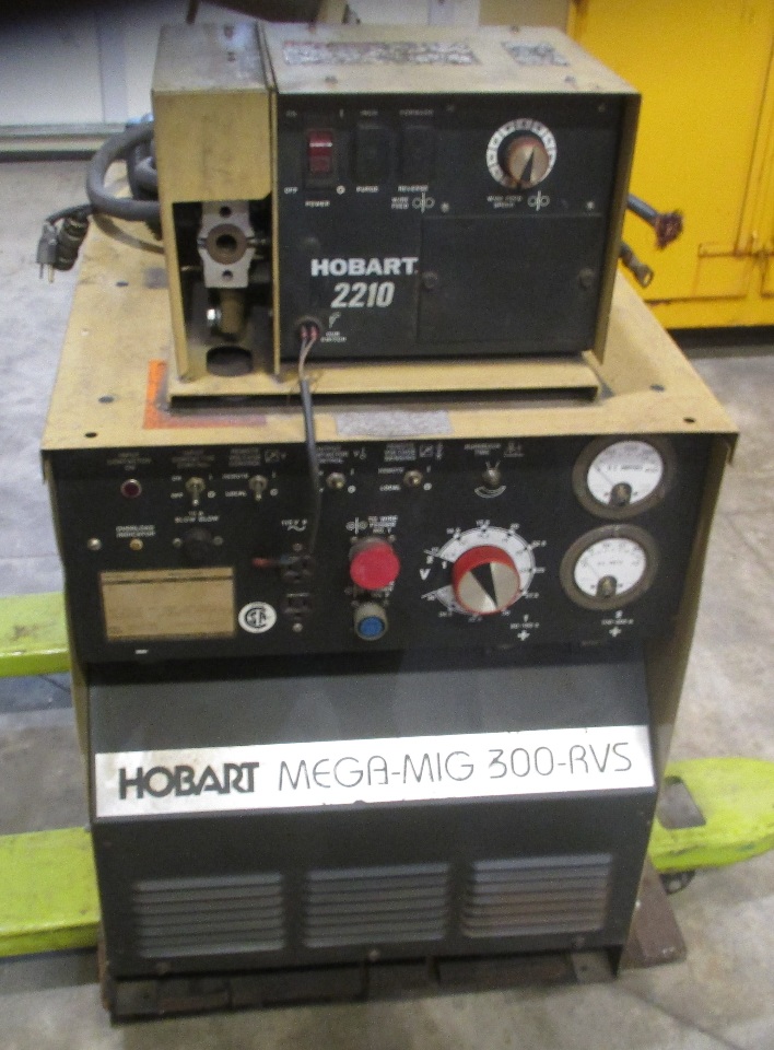 Hobart MegaMig 300 RVS Welder with Hobart 2210 Wire Feed Daves