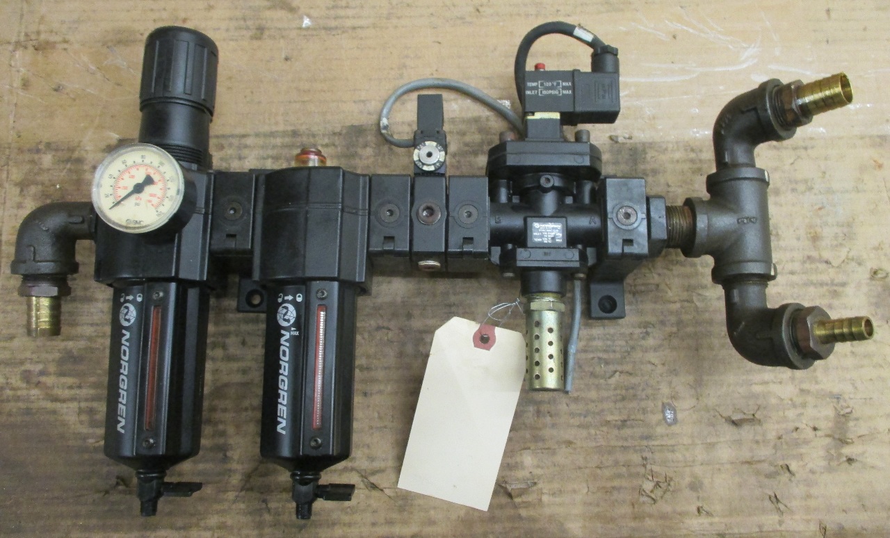 Filter B74G6AKQD3RMG w/ Lubricator L74M6APQDN w/ Solenoid