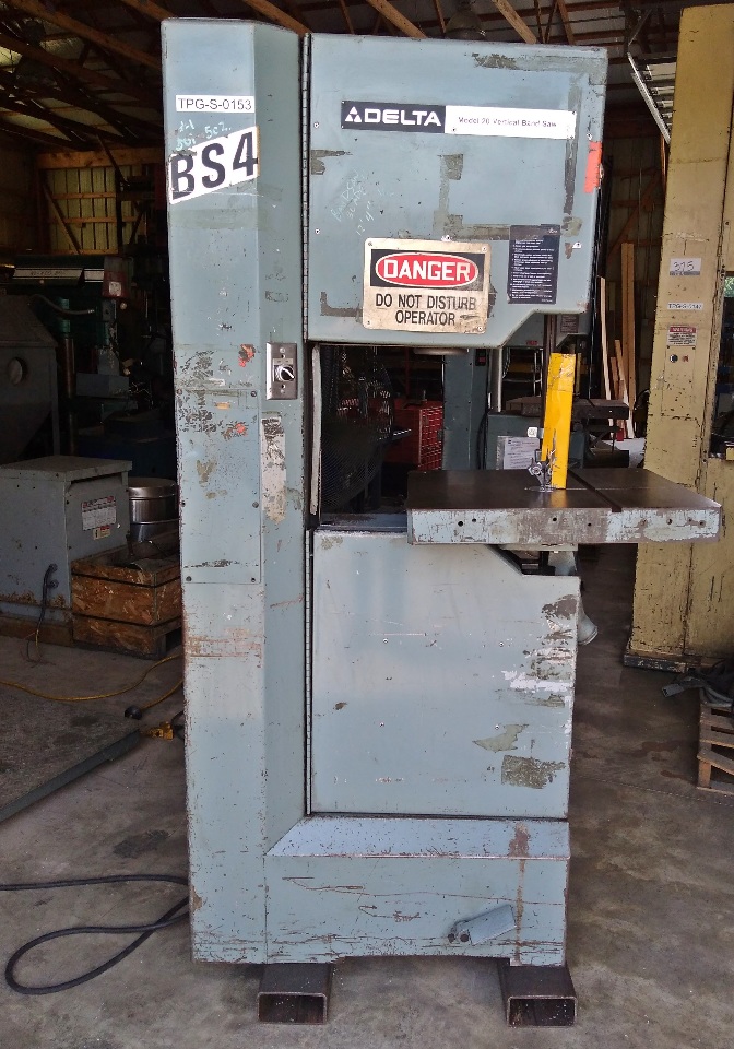 Delta 20" Woodworking Band Saw 28-651 | Daves Industrial Surplus LLC