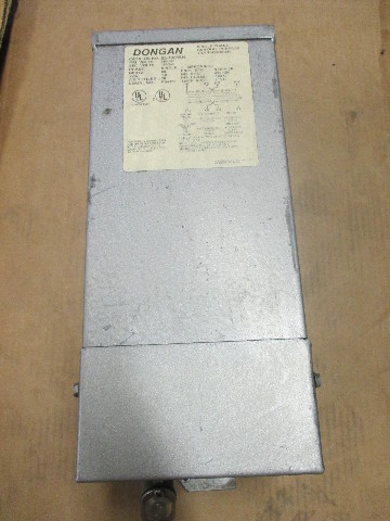 Dongan 1.0 KVA Transformer 85-1035SH Single Phase Pri. 240/480 Sec. 240/120 Vac