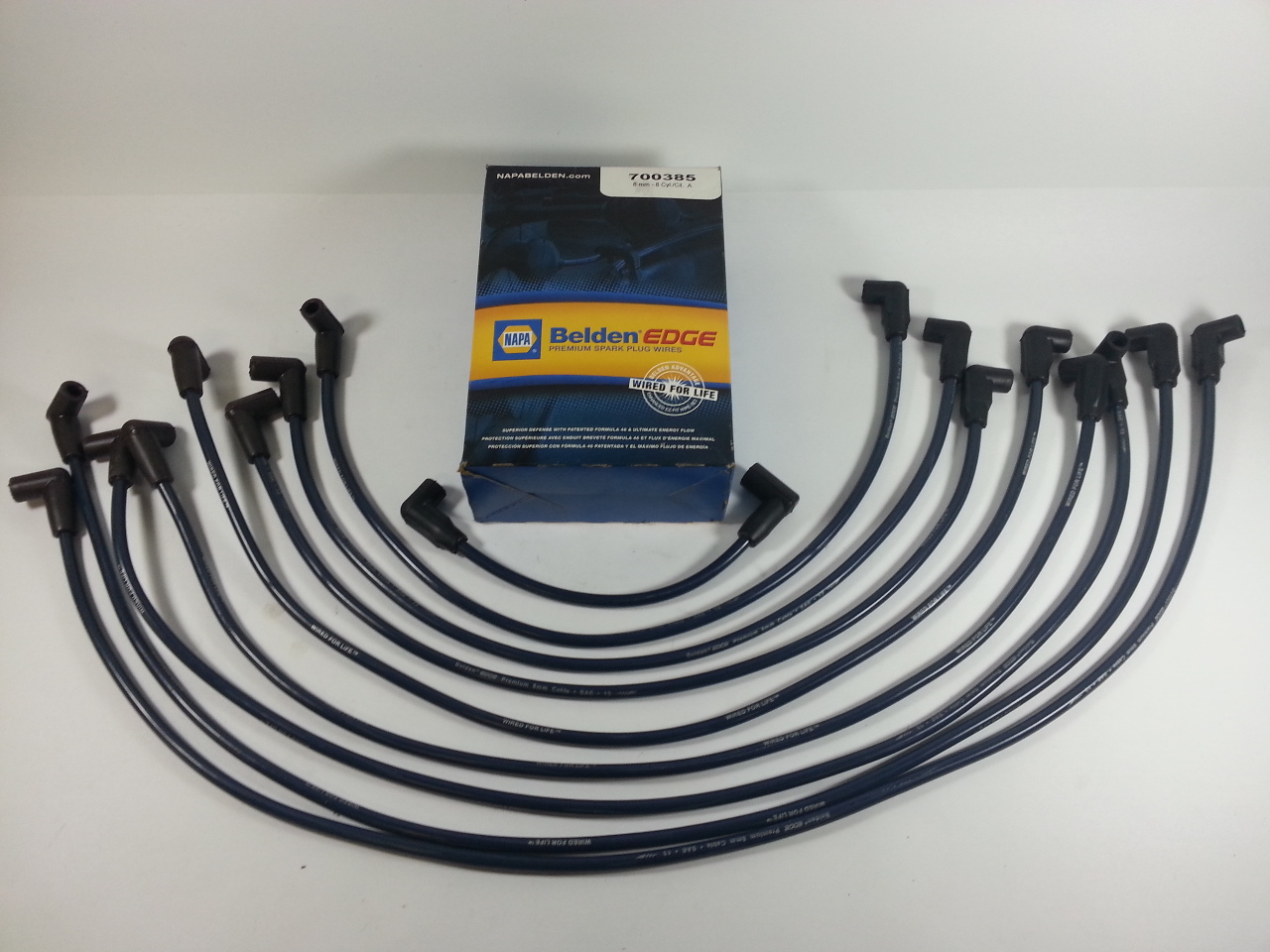 NAPA Belden Edge 700385 Spark Plug Wires (s303) eBay