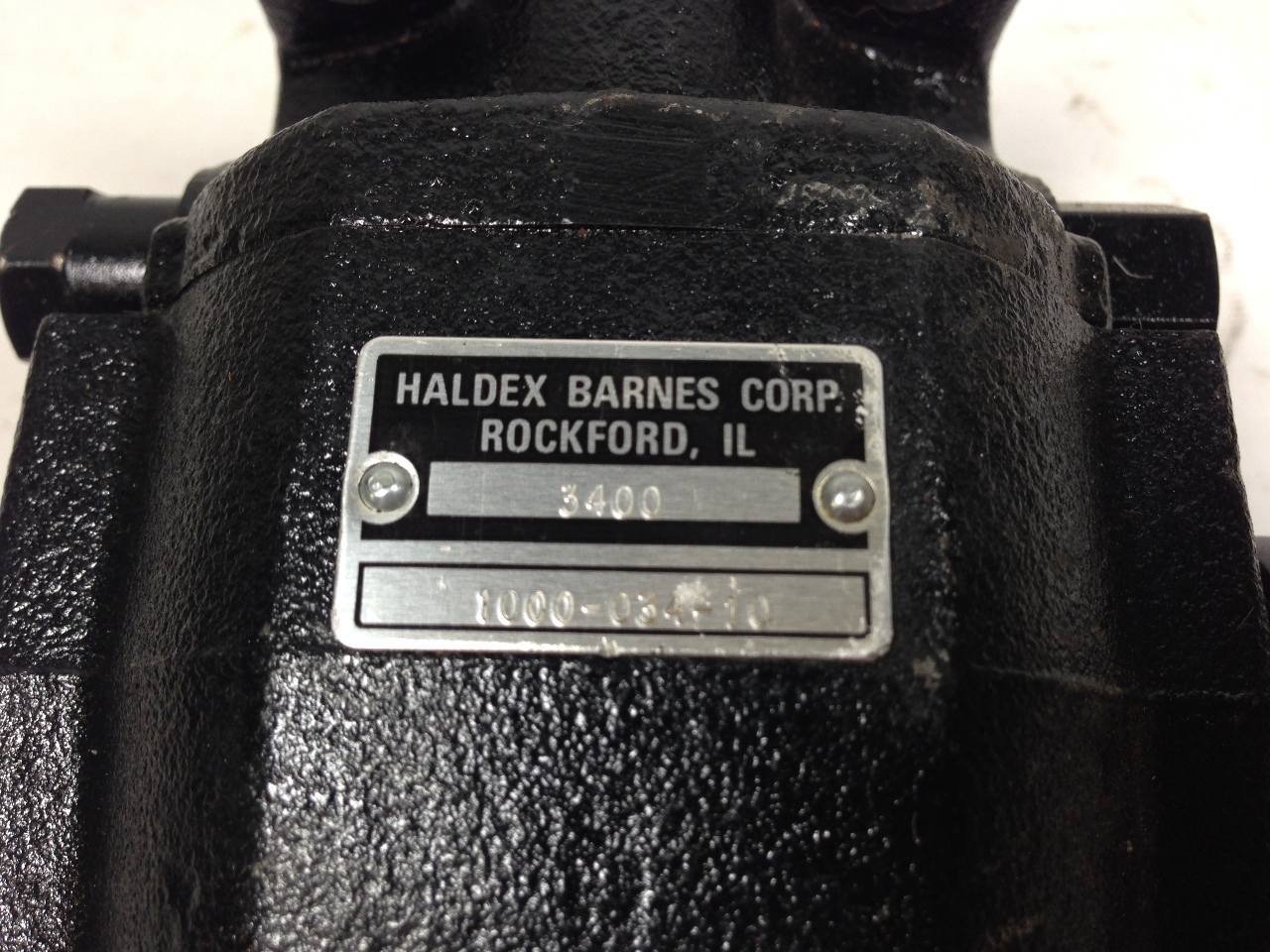 Haldex Barnes 100003410 Hydraulic Pump 1GPM eBay
