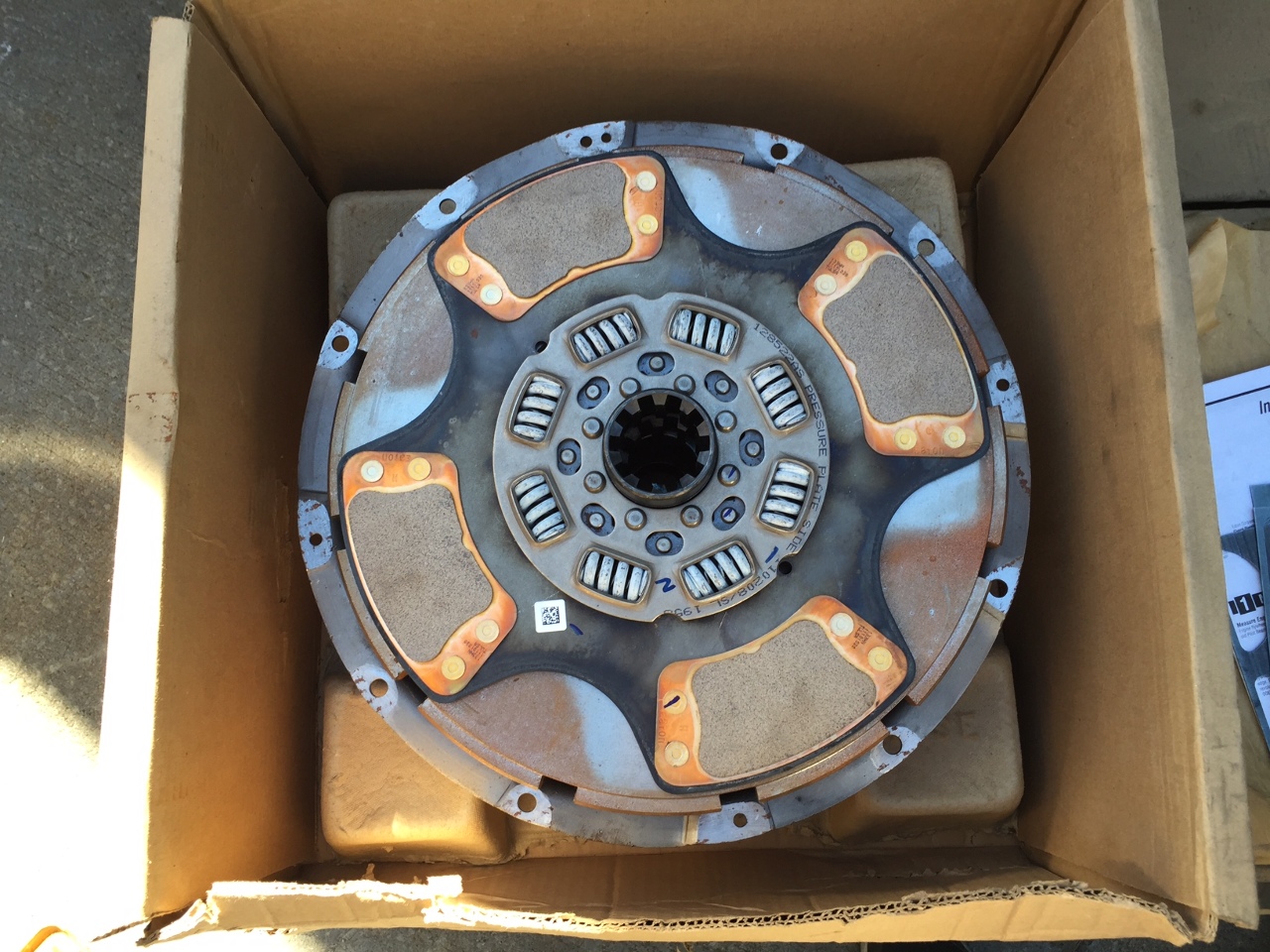 Eaton 10805059AM 14" Clutch Assembly Double Disk 2"X10 Spline Lotastock