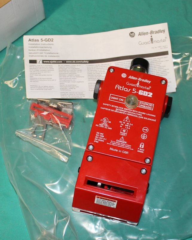 Allen Bradley 440g L07298 Guardmaster Atlas 5 GD2 Safety Interlock