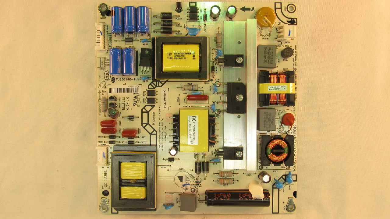 Hisense 46" 46K360M 164147 LED/LCD Power Supply Board Unit eBay
