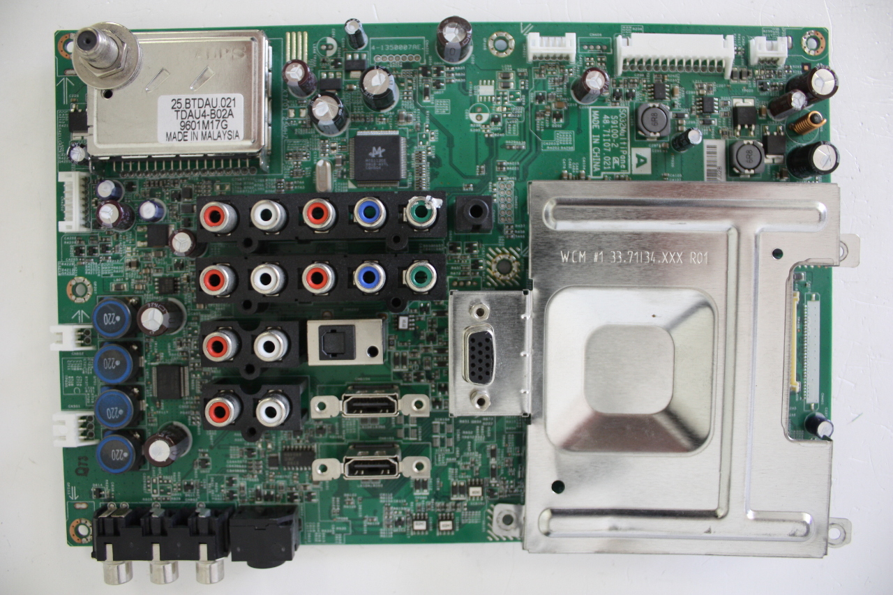 Sony 32" KDL32L5000 55.71I01.C01 Main Video Board Motherboard Unit