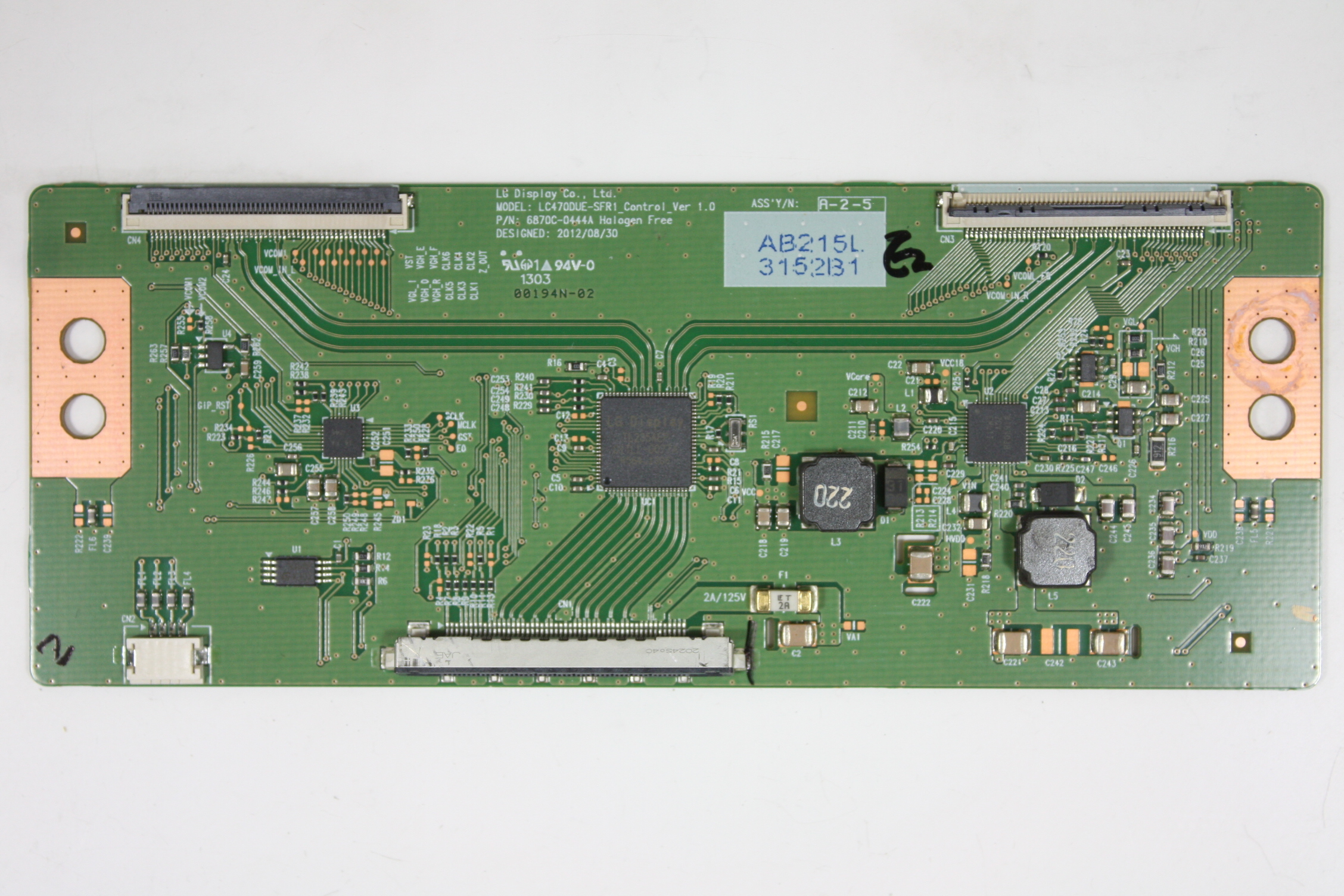 LG 47" 47LN5400UA 47LA6200UA 47LN5750UH 6070C0444A 3152B TCon