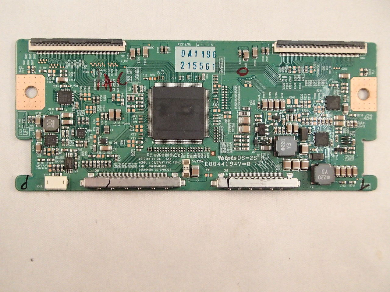 LG 47" 47LK520UA 6870C0312B 2155G TCon LCD Control Timing Board Unit