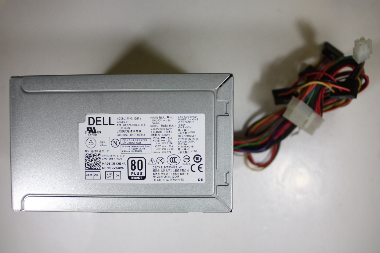 DELL 24" Dell Inspiron 3847 Desktop DPS300AB87 A Power Supply Board