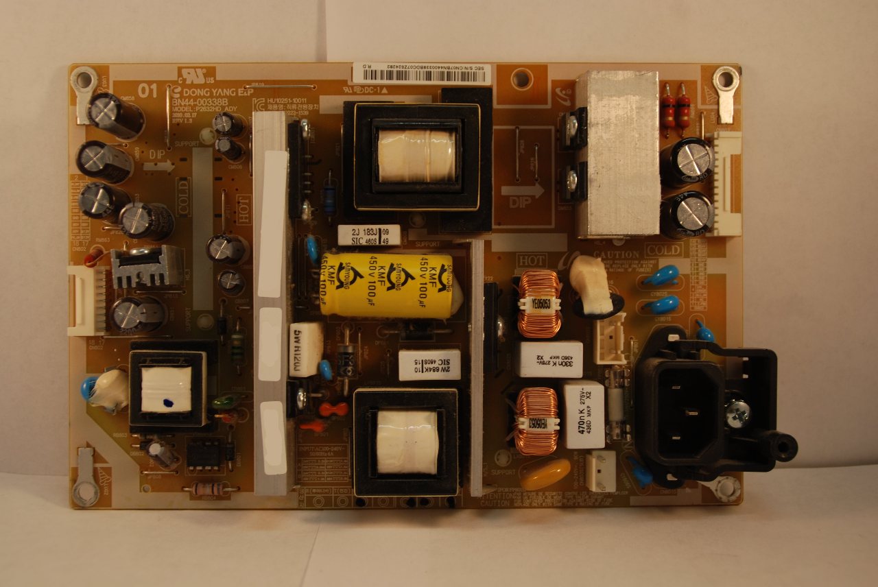 Samsung 32" LN32C350 BN4400338B LCD Power Supply Board Unit