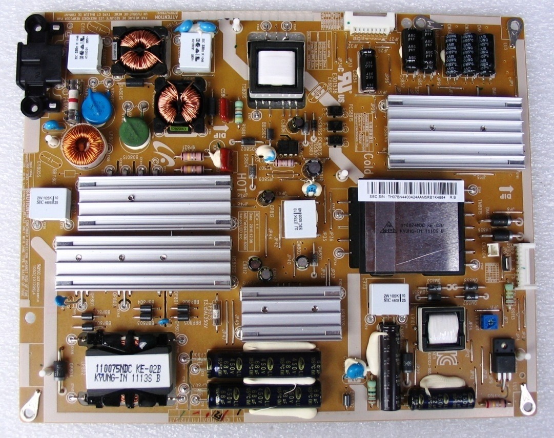 Samsung 55" UN55D6000 UN55D6300 BN4400424A Power Supply Board Unit