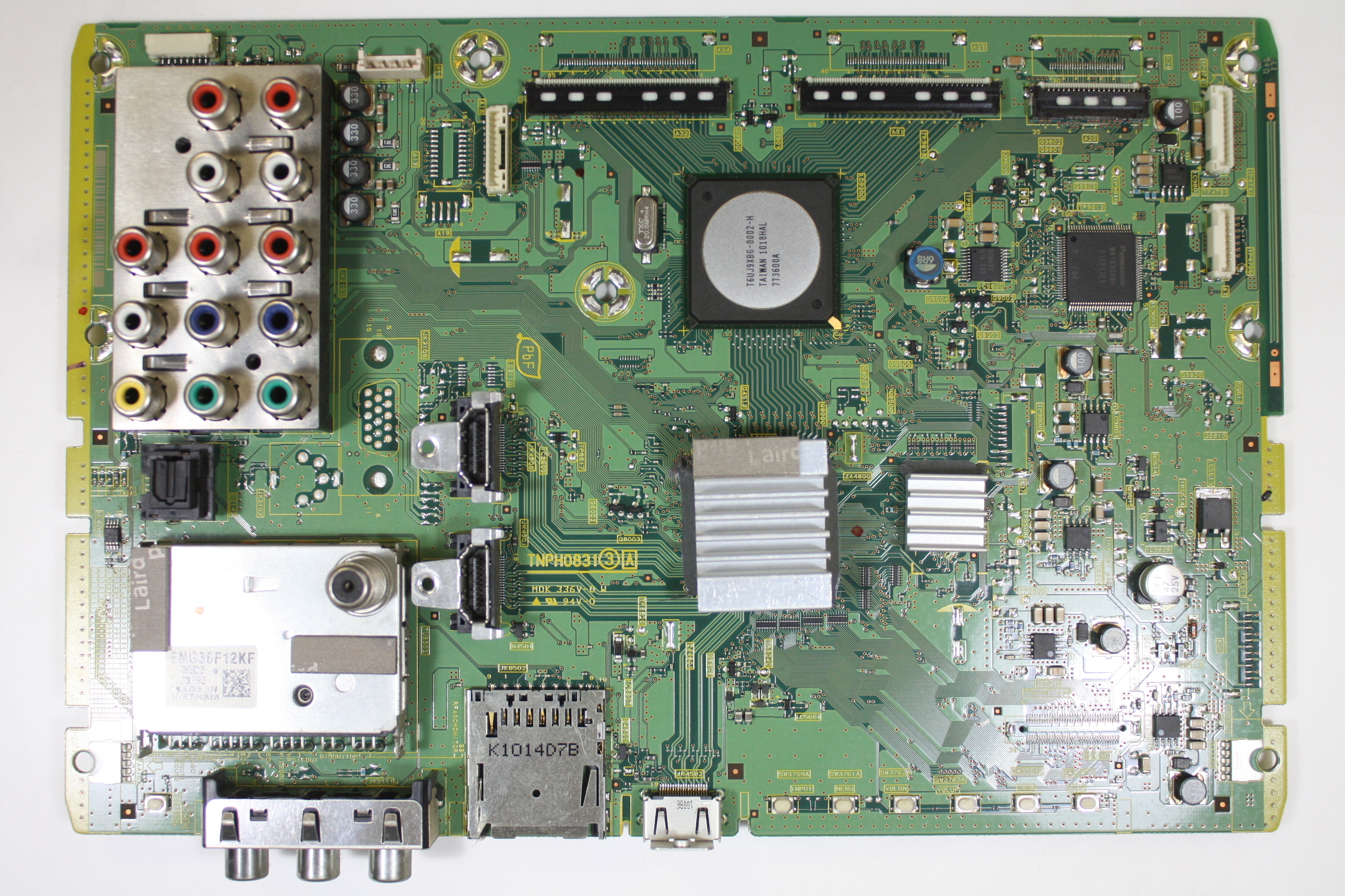 Panasonic 50" TC-P50U2 TC-P50C2 TNPH0831AC Main Board Unit | eBay