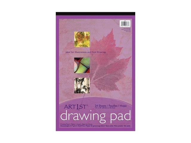 Pacon Corporation Pac4737 Art1st Drawing Pad 12x18 Wizard Of Math