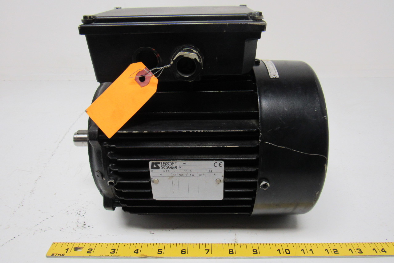 Leroy Somer 3LS90L CO Electric Motor 230460Volts 60Hz 2.20kW eBay