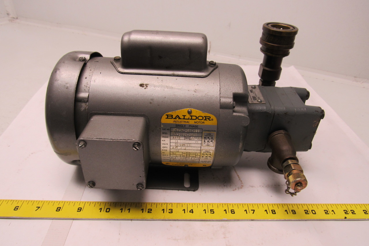 Viking Pump SG0518GOV Spur Gear Pump w/ Baldor .33HP 115/230V 1725RPM