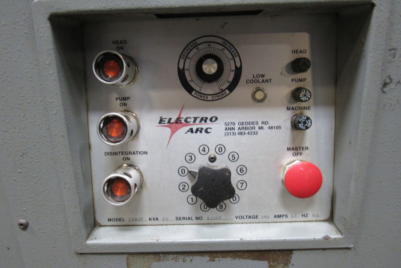 ELECTRO ARC 2SAQT 10 KVA Metal Disintegrator / Tap Burner W/Q Head