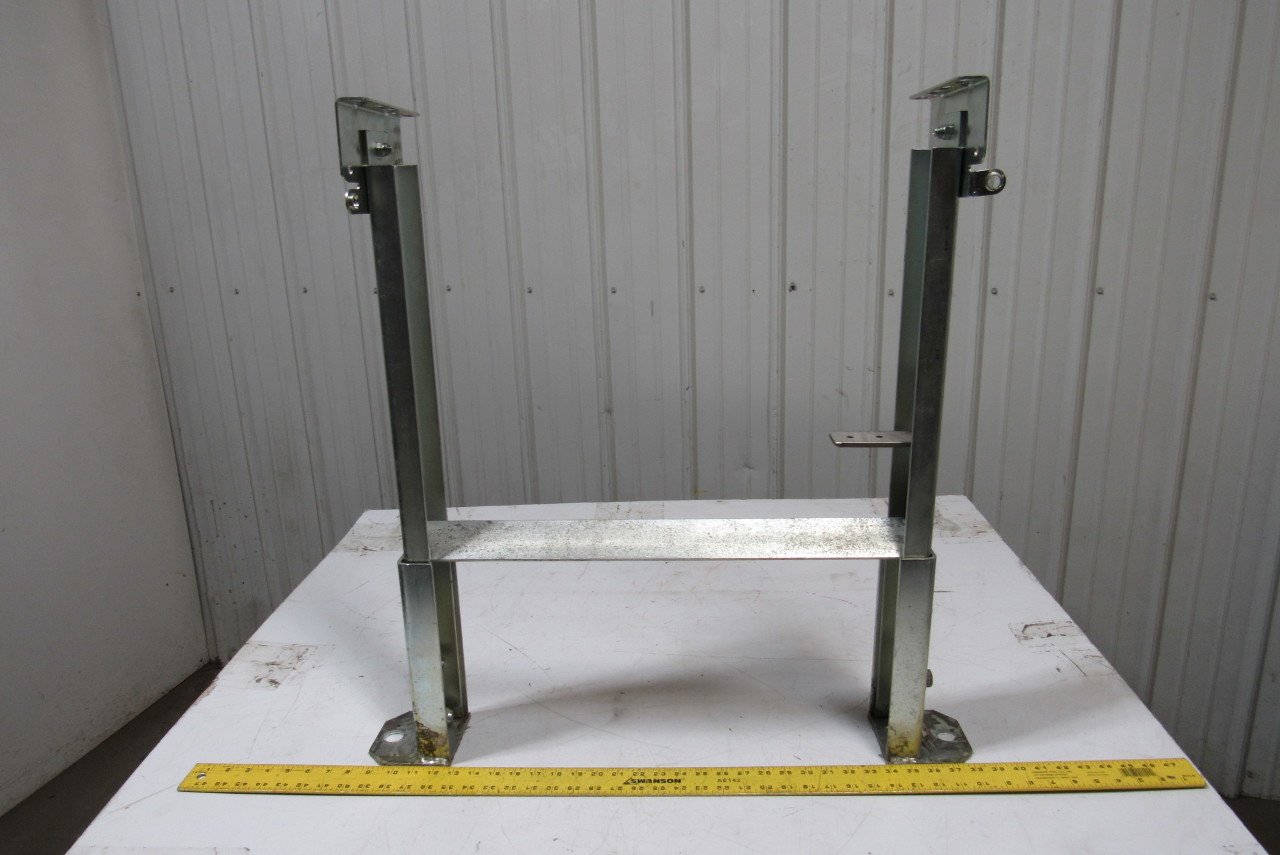 Rapistan DEMAG 24" Wide Adjustable Heavy Live Roller Conveyor Legs 31" To 37" eBay