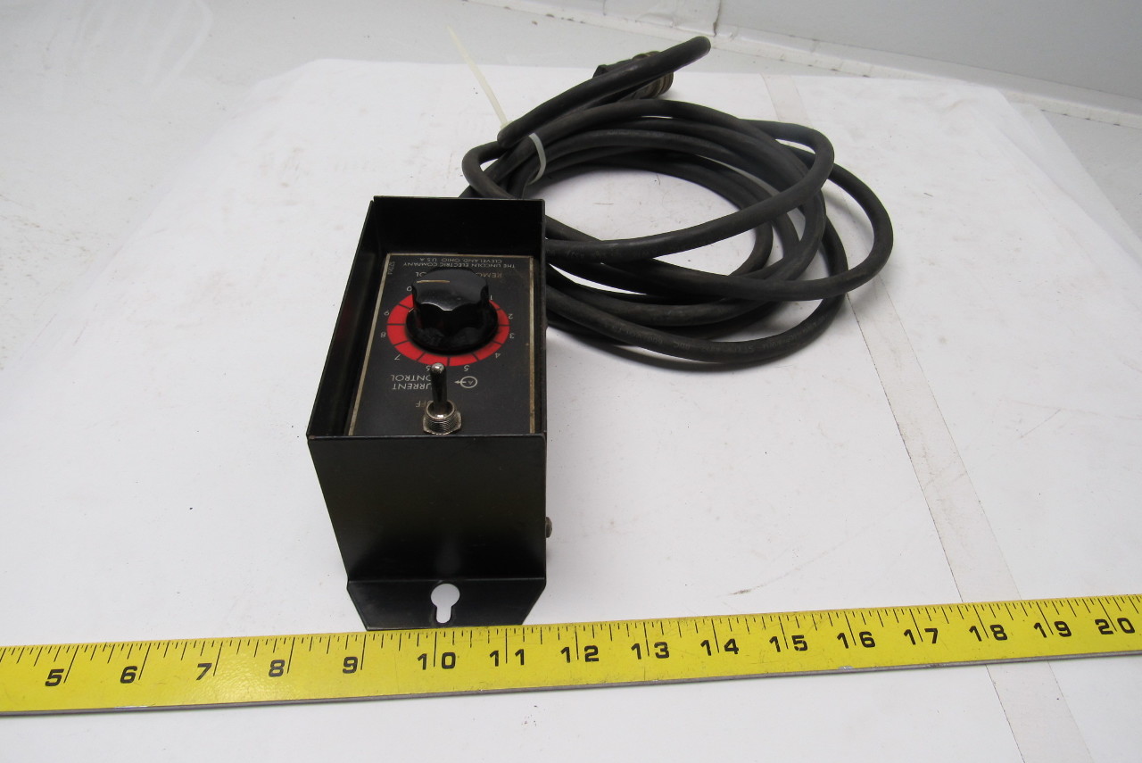 Lincoln Electric K9411 Remote Welder Welding Control 17' Cord 6 Pin eBay