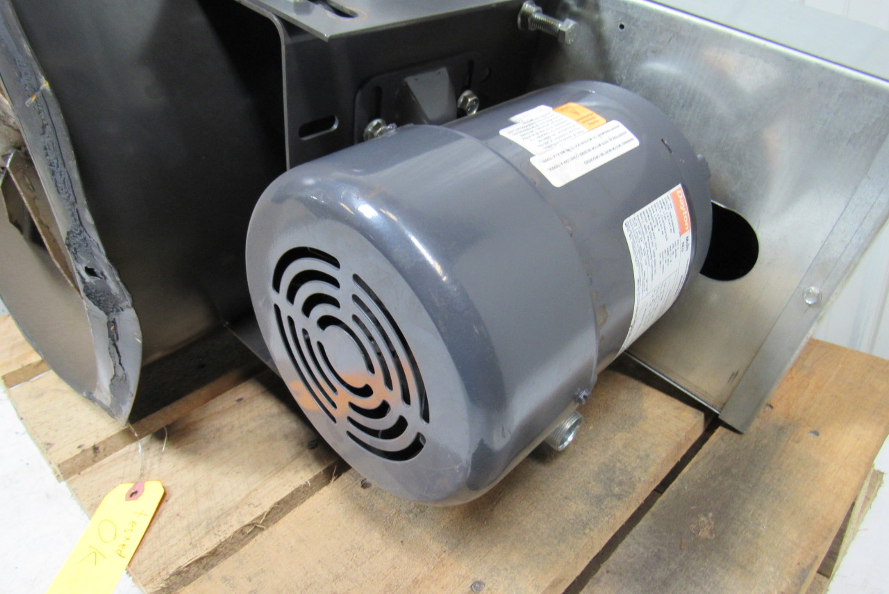 Dayton 4C661B 18" Tubeaxial Exhaust Fan W/3/4hp 3ph Electric Motor Belt