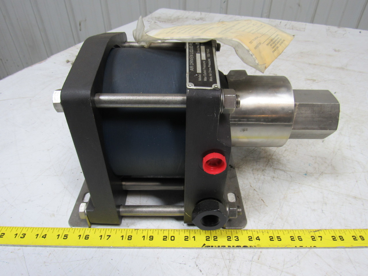 Hydraulics International 5LSS10T Air Driven Liquid Pump eBay