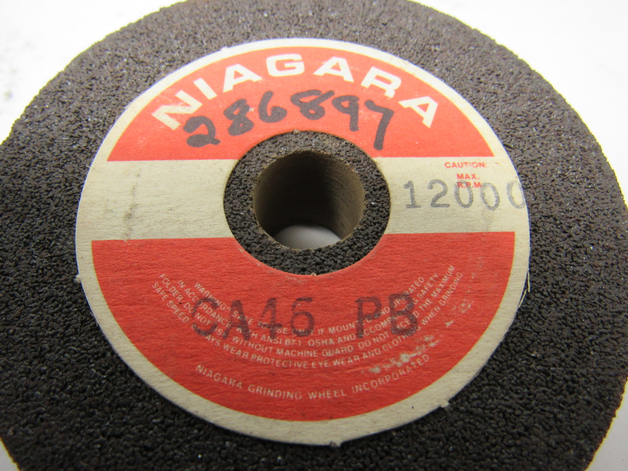 Niagara CA46 PB Internal Spindle Tool Post Grinder Grinding Wheel 3"x1/2"x 3/4"