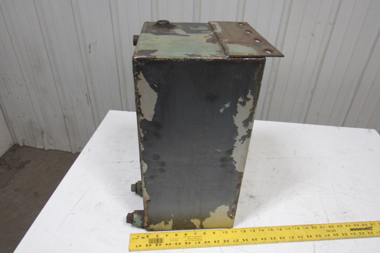 Steel Hydraulic Coolant Oil Tank Reservoir 8 Gallon 19"Tx11"Wx91/2"D