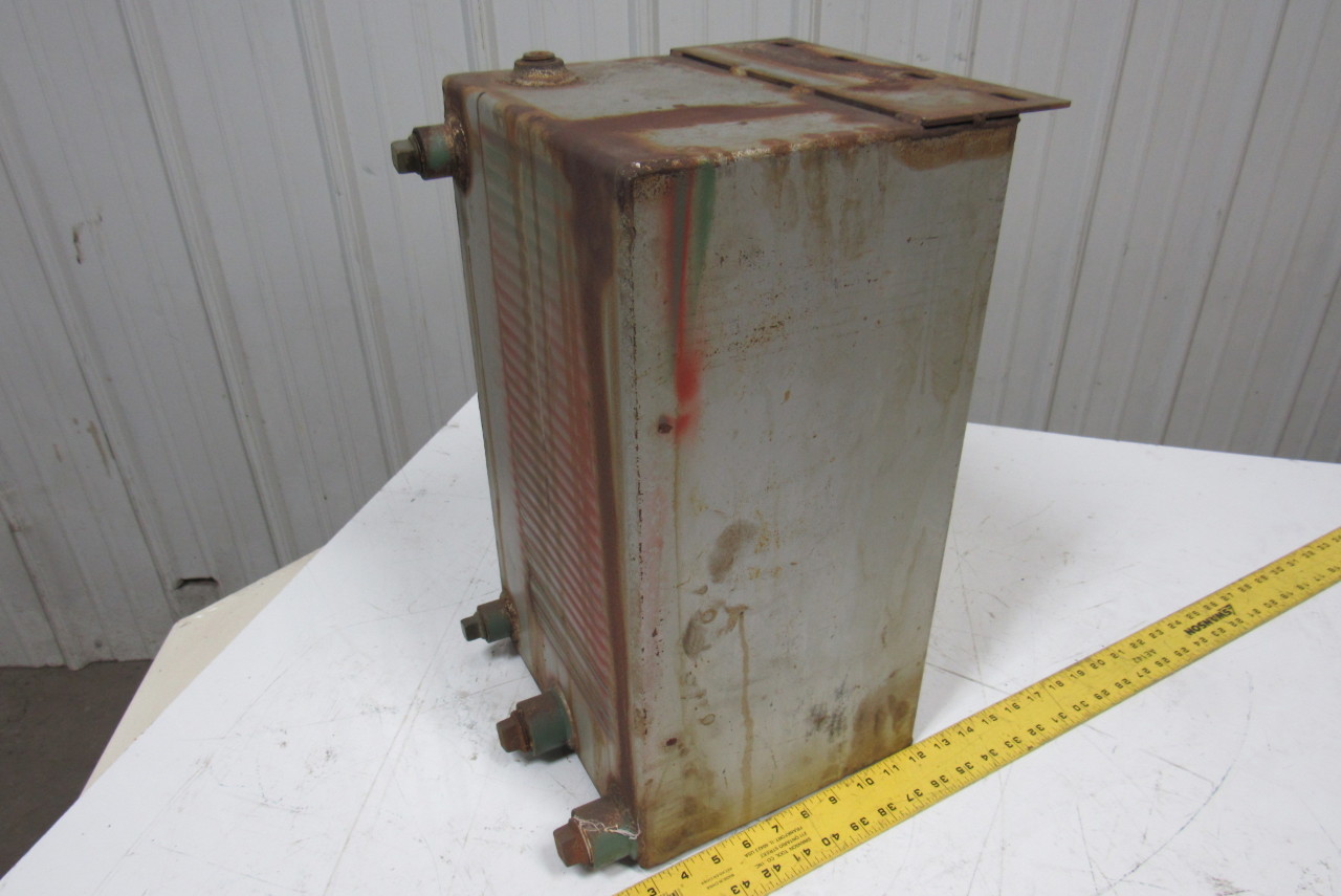 Steel Hydraulic Coolant Oil Tank Reservoir 8 Gallon 19"Tx11"Wx91/2"D