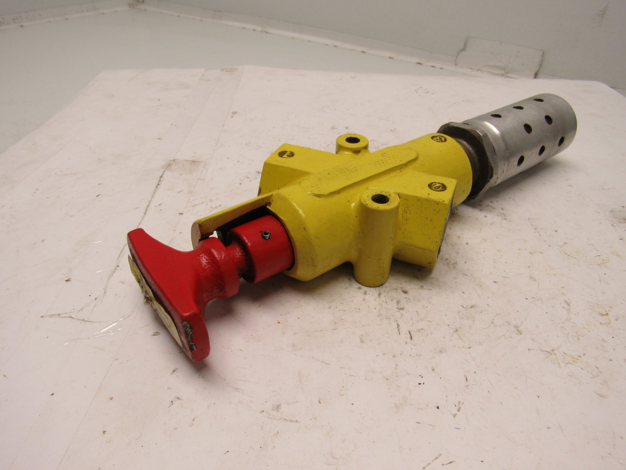 Parker LV6NAB 3/4" Lockout Valve W/Muffler Silencer eBay