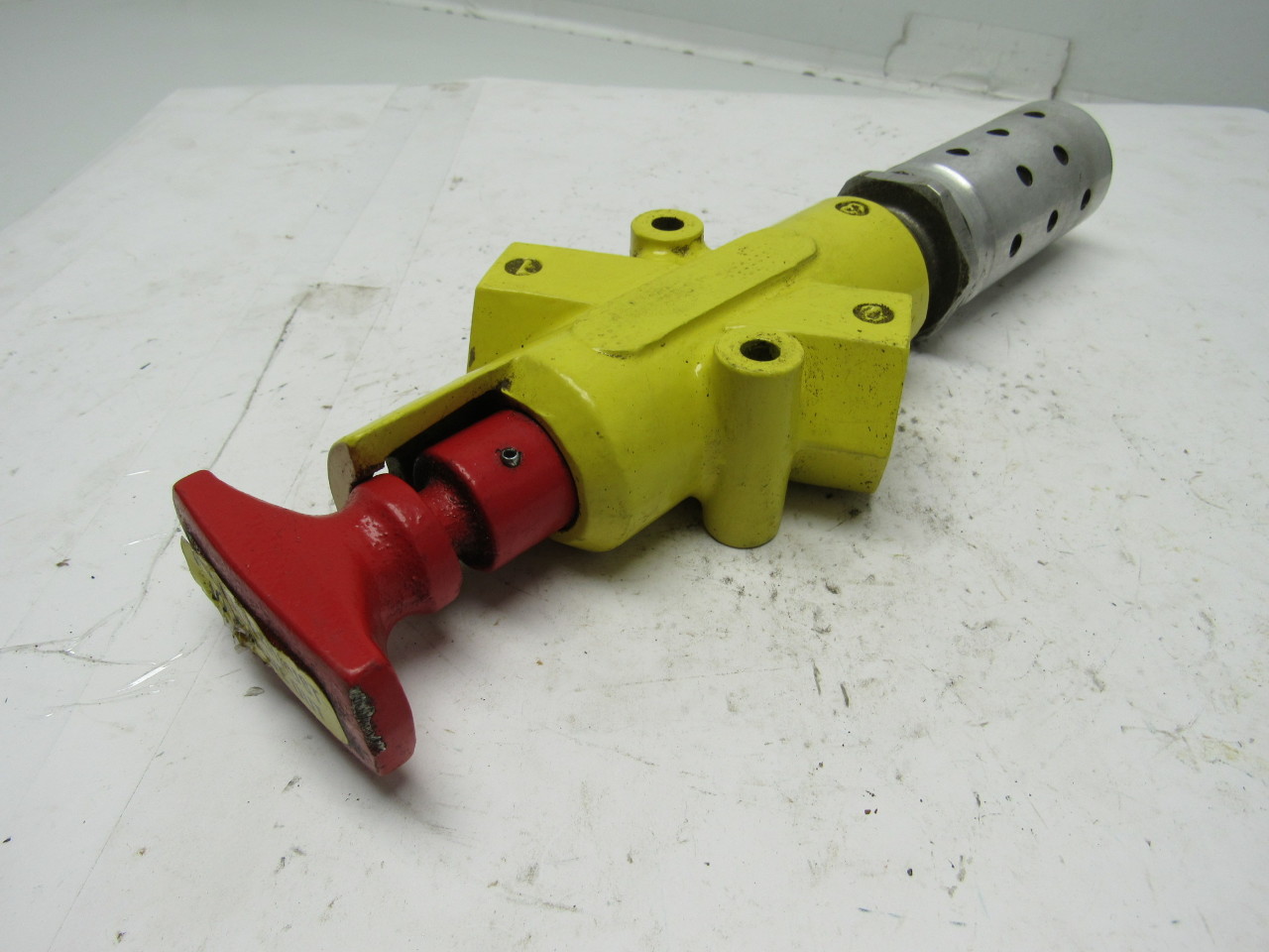 Parker LV6NAB 3/4" Lockout Valve W/Muffler Silencer eBay