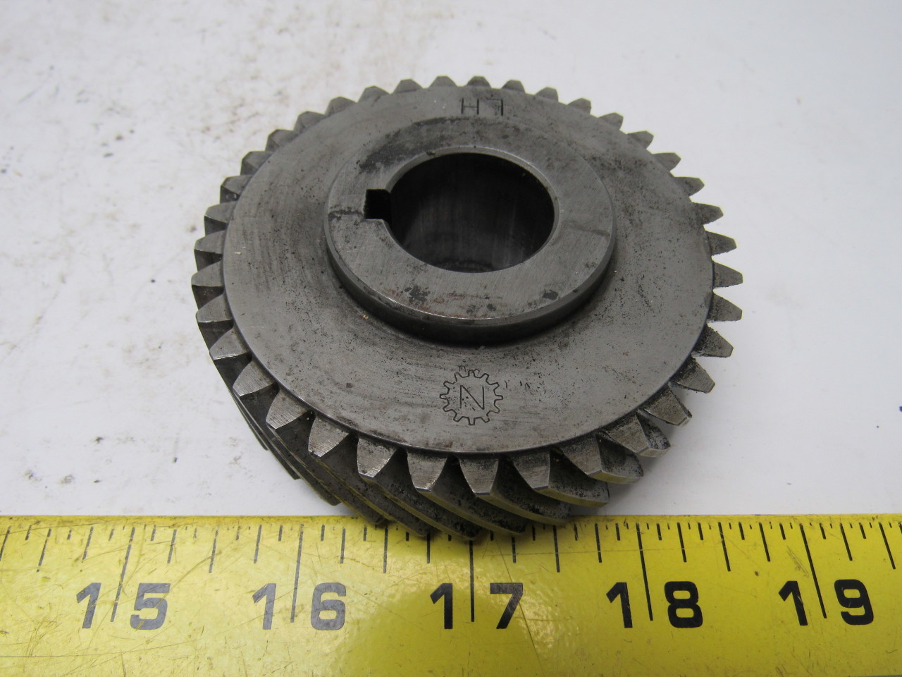 37 tooth 86mm Dia x 19mm Wide 1" Bore LH & RH Spiral Helical Gear Lot