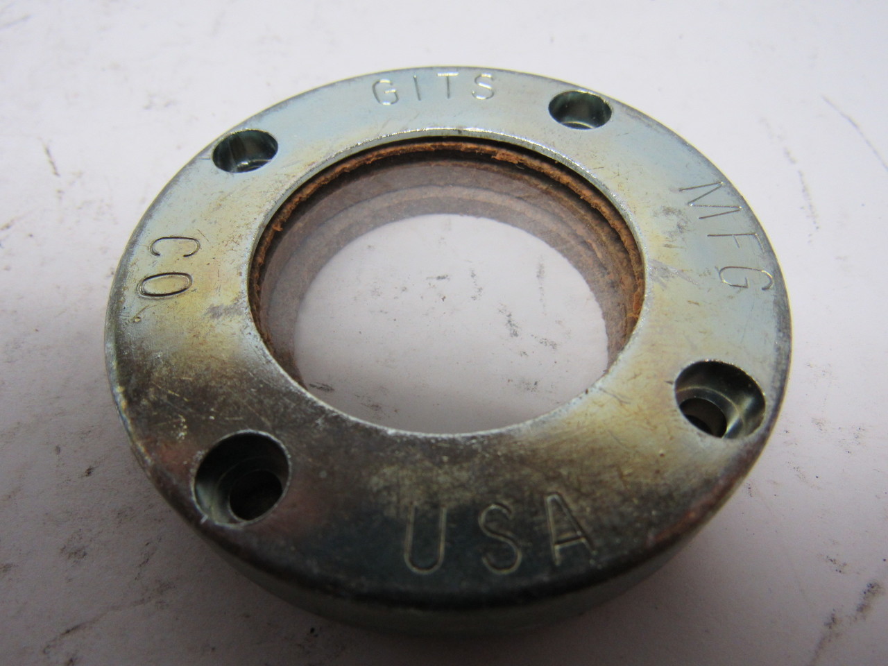 Gits MFG CW10 Flange Mounted Glass Oil Level Indicator Sight with Open