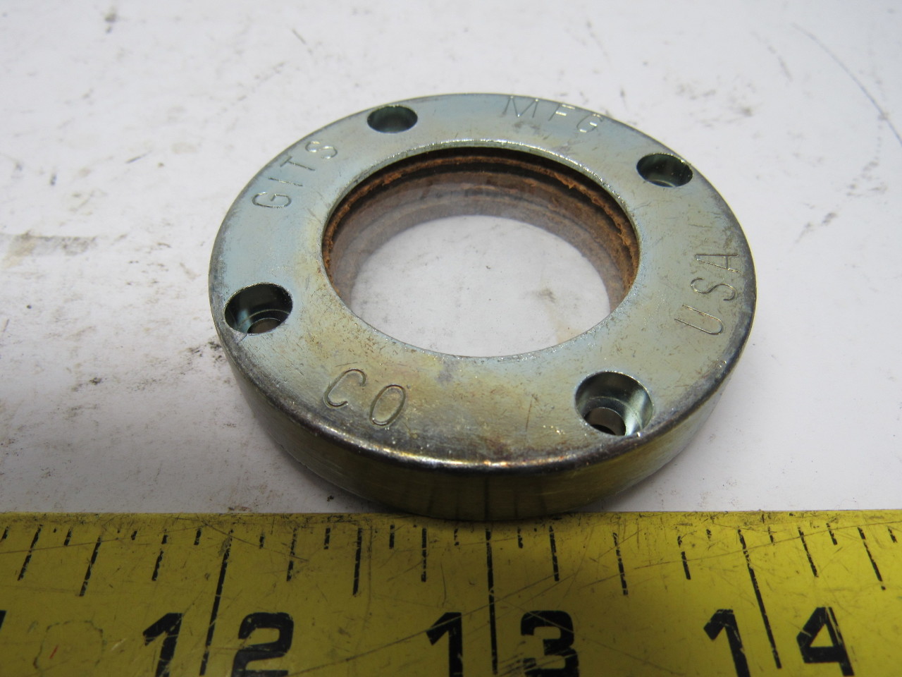 Gits MFG CW10 Flange Mounted Glass Oil Level Indicator Sight with Open