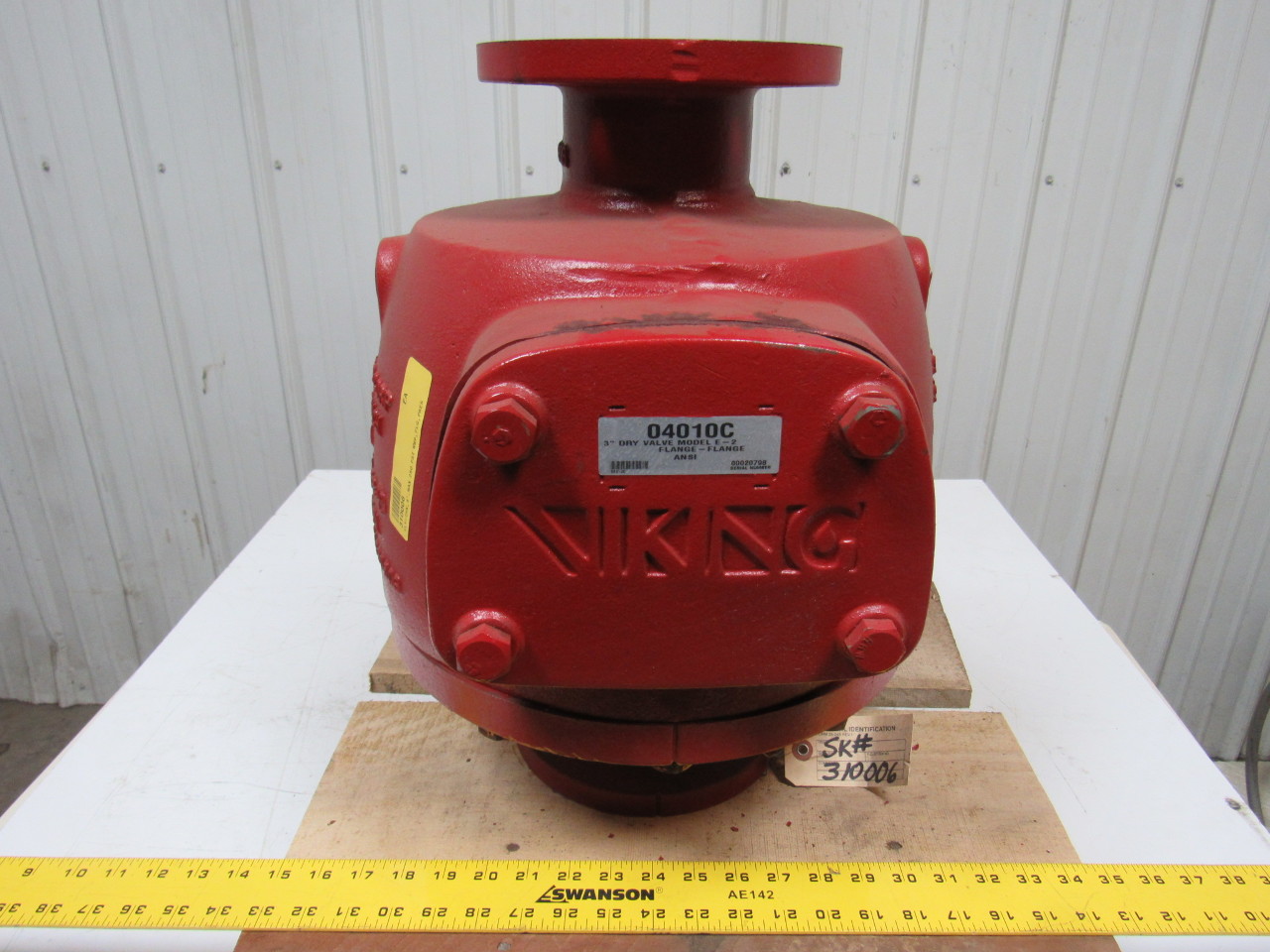 Viking New 3" Dry Valve Model E2 FlangeFlange / Deluge Valve eBay
